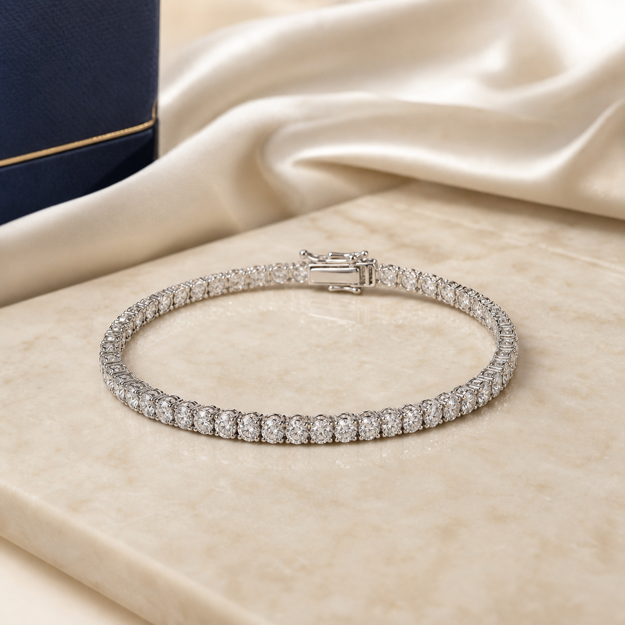 Diamond tennis bracelet